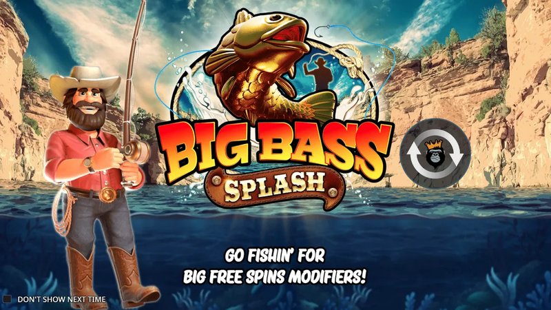 Großer Gewinn bei Big Bass Splash im Online-Slot-Casino