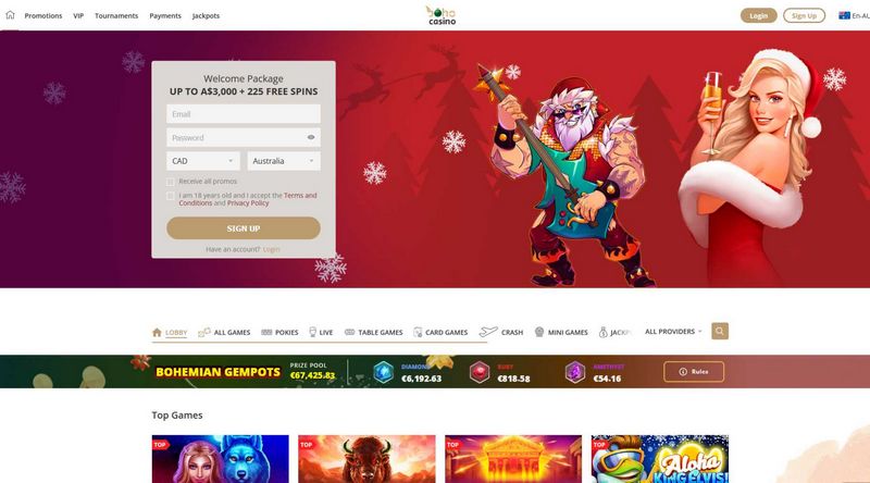 Boho Casino-Testbericht